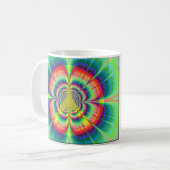Tasse de paix de flower power (Devant gauche)
