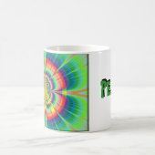 Tasse de paix de flower power (Centre)