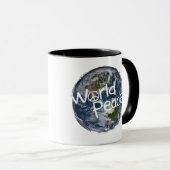 Tasse de paix du monde (Devant droit)