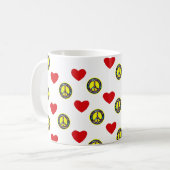 Tasse de paix et d'amour (Devant gauche)