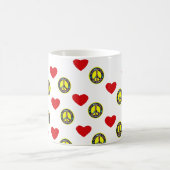 Tasse de paix et d'amour (Centre)
