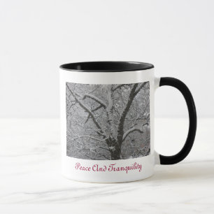 Tasse de paix et de tranquilité
