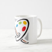 Tasse de palette de peintres (Devant droit)
