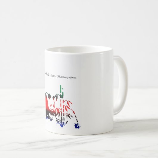 Tasse de panda (Devant droit)
