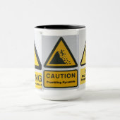 Tasse de panneaux d'avertissement (Centre)