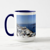 Tasse de panorama de Santorini (Gauche)