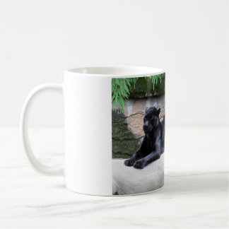 Tasse de panthère noire