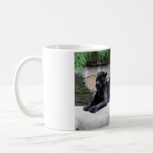 Tasse de panthère noire (Gauche)