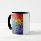Tasse de paon d'enchantement (Devant gauche)