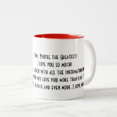 Tasse de papa d'amour du robot I (Devant droit)