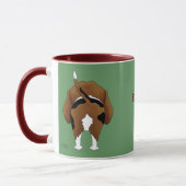 Tasse de papa de beagle (Gauche)