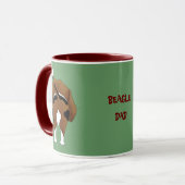 Tasse de papa de beagle (Devant gauche)