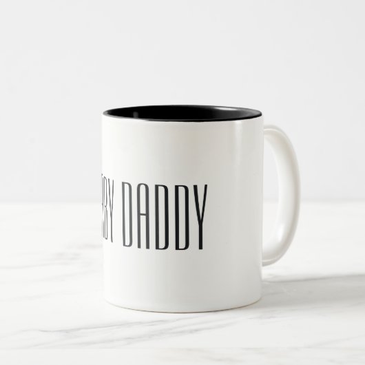 Tasse de papa de bébé (Devant droit)