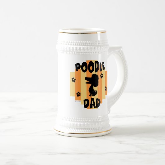 Tasse de papa de caniche (Devant droit)