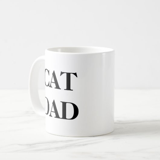 Tasse de papa de chat (Devant gauche)