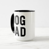Tasse de papa de chien, cadeau de tasse, cadeau de (Devant gauche)