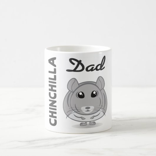 Tasse de papa de chinchilla (Centre)
