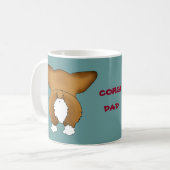 Tasse de papa de corgi de Gallois (Devant gauche)