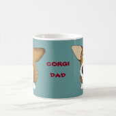 Tasse de papa de corgi de Gallois (Centre)