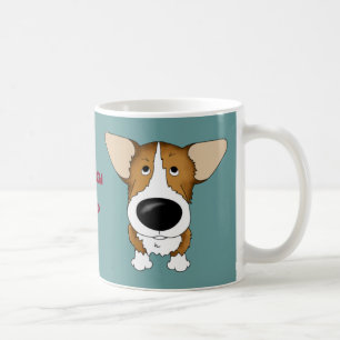Tasse de papa de corgi de Gallois