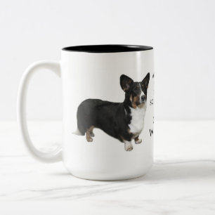 Tasse de papa de corgi de Gallois de cardigan
