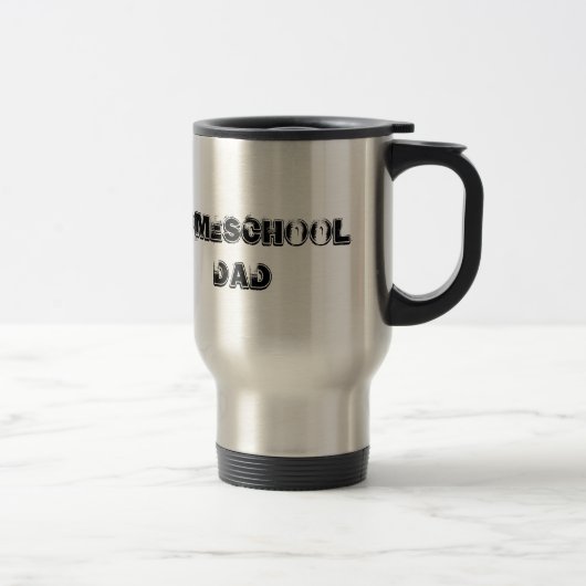 Tasse de papa de Homeschool (Droit)