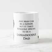 Tasse de papa de Labradoodle (Devant)