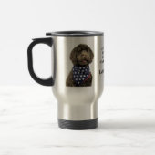 Tasse de papa de Labradoodle (Gauche)