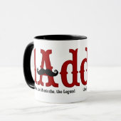 Tasse de papa de moustache (Devant gauche)