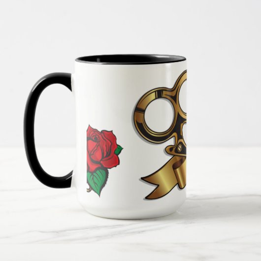 Tasse de PAPA de tatouage d'articulations en (Gauche)