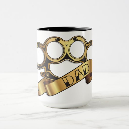 Tasse de PAPA de tatouage d'articulations en (Centre)