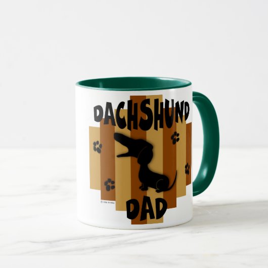 Tasse de papa de teckel (Devant droit)