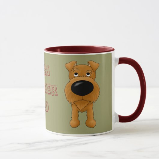 Tasse de papa de Terrier irlandais (Droite)
