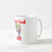 TASSE "DE PAPA DE TÊTE MORTE" ! ! (Devant droit)