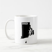 Tasse de papa d'état d'Île de Rhode (Gauche)