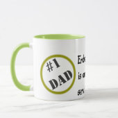 Tasse de papa du numéro un (Gauche)