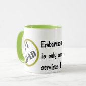 Tasse de papa du numéro un (Devant gauche)