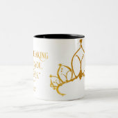 Tasse de papier de princesse avec la citation (Centre)