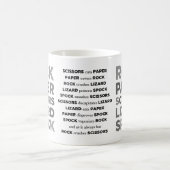 Tasse de papier de Spock de lézard de ciseaux de (Centre)