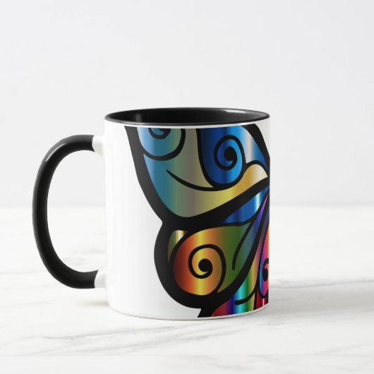 Tasse de papillon (Gauche)