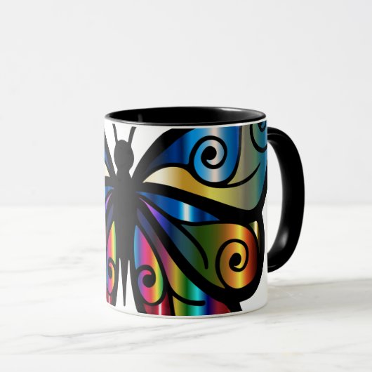 Tasse de papillon (Devant droit)