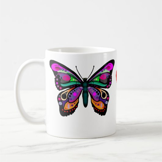 Tasse de papillon (Gauche)