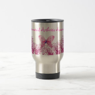 Tasse de papillon de conscience de rhumatisme