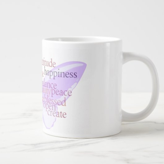 Tasse de papillon de Graitude (Droite)