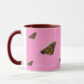 Tasse de papillon de MONARQUE (Gauche)