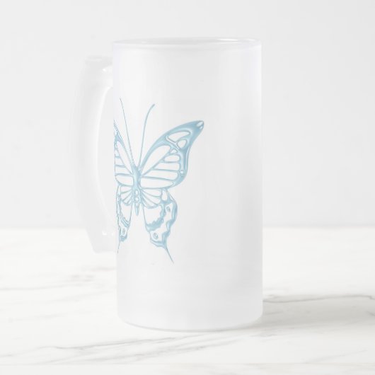 Tasse de papillon de myrtille. ! (Devant gauche)