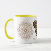 Tasse de papillon de pierre porte-bonheur de (Gauche)