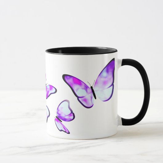 Tasse de papillon de regard de perle de Hyriopsis (Droite)