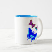 Tasse de papillons (Devant droit)