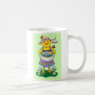 Tasse de Pâques de poussin de bébé